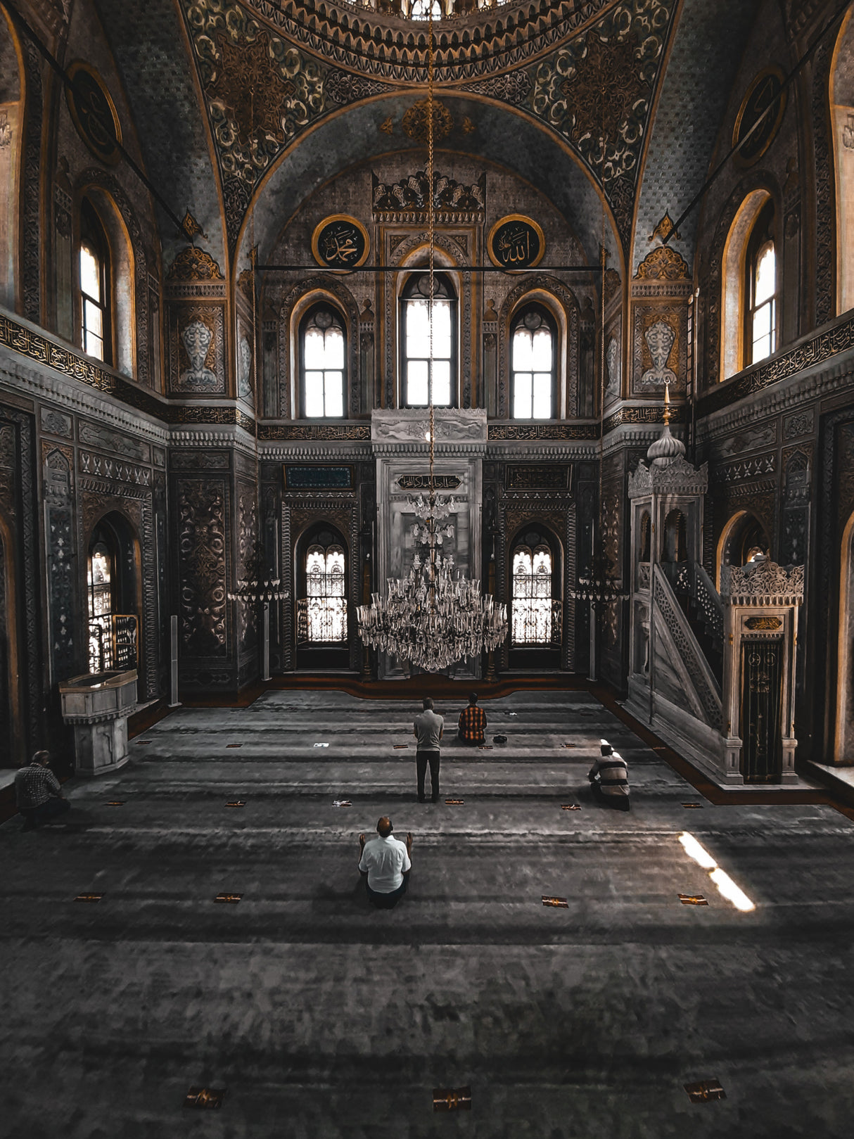 Valide Sultan Mosque Poster och Canvastavla