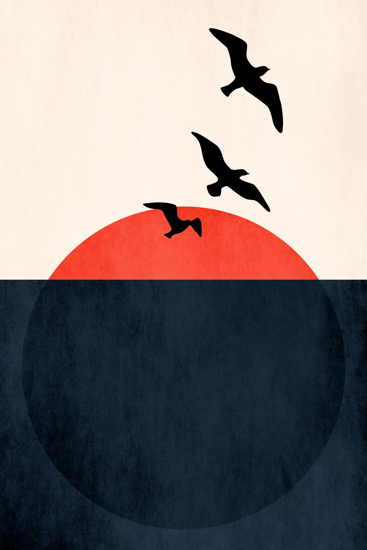 Sunset Breeze Poster och Canvastavla