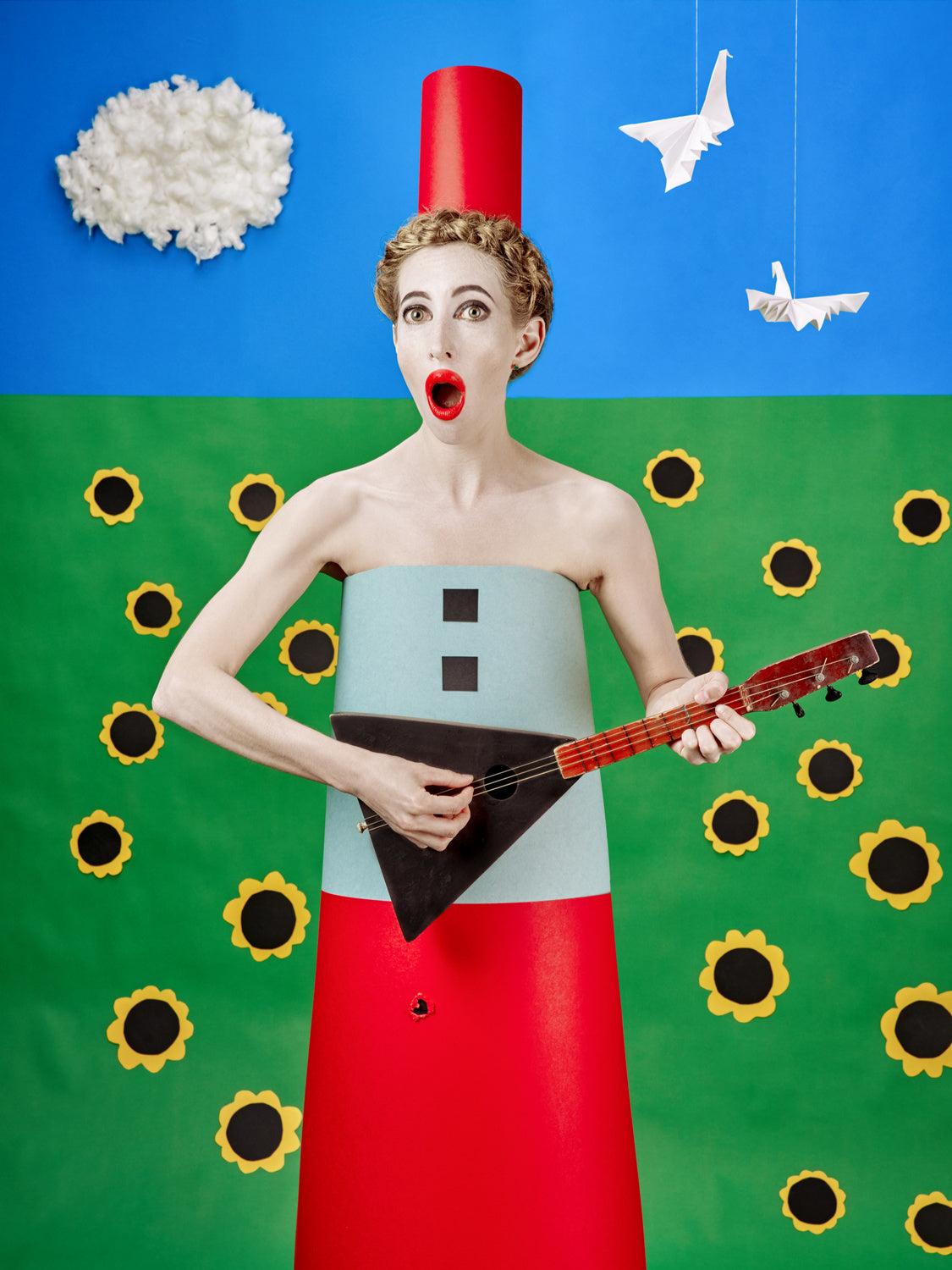 "The balalaika singer" Poster och Canvastavla