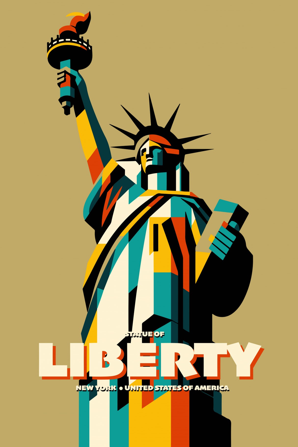Liberty Poster och Canvastavla