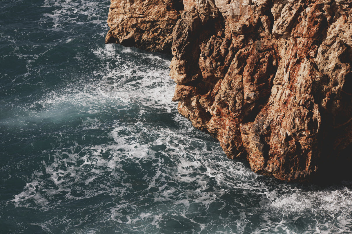 sea waves and rocks Poster och Canvastavla