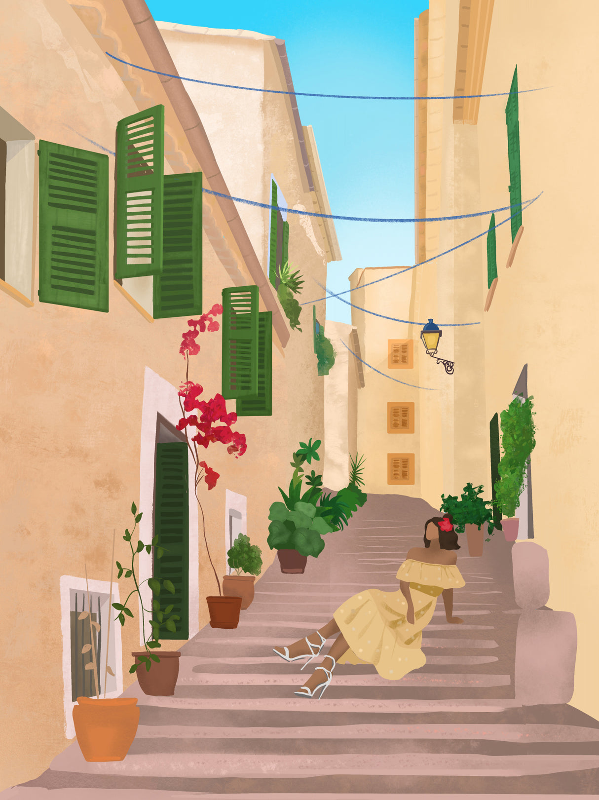 Mallorca Island Poster och Canvastavla