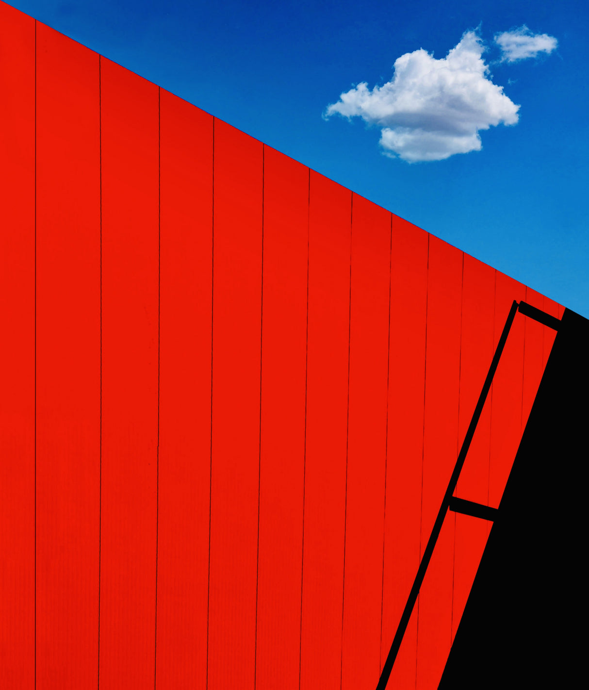 Abstract - Rishon LeZion Industrial park Poster och Canvastavla