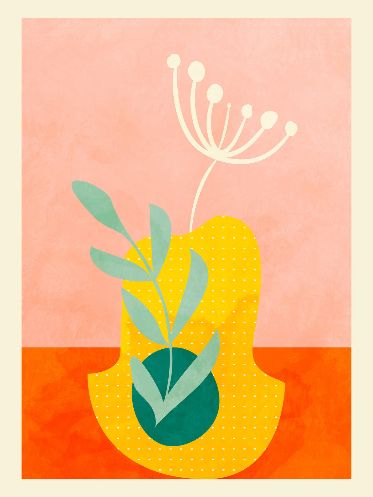 Spaces Fleur2 Poster och Canvastavla