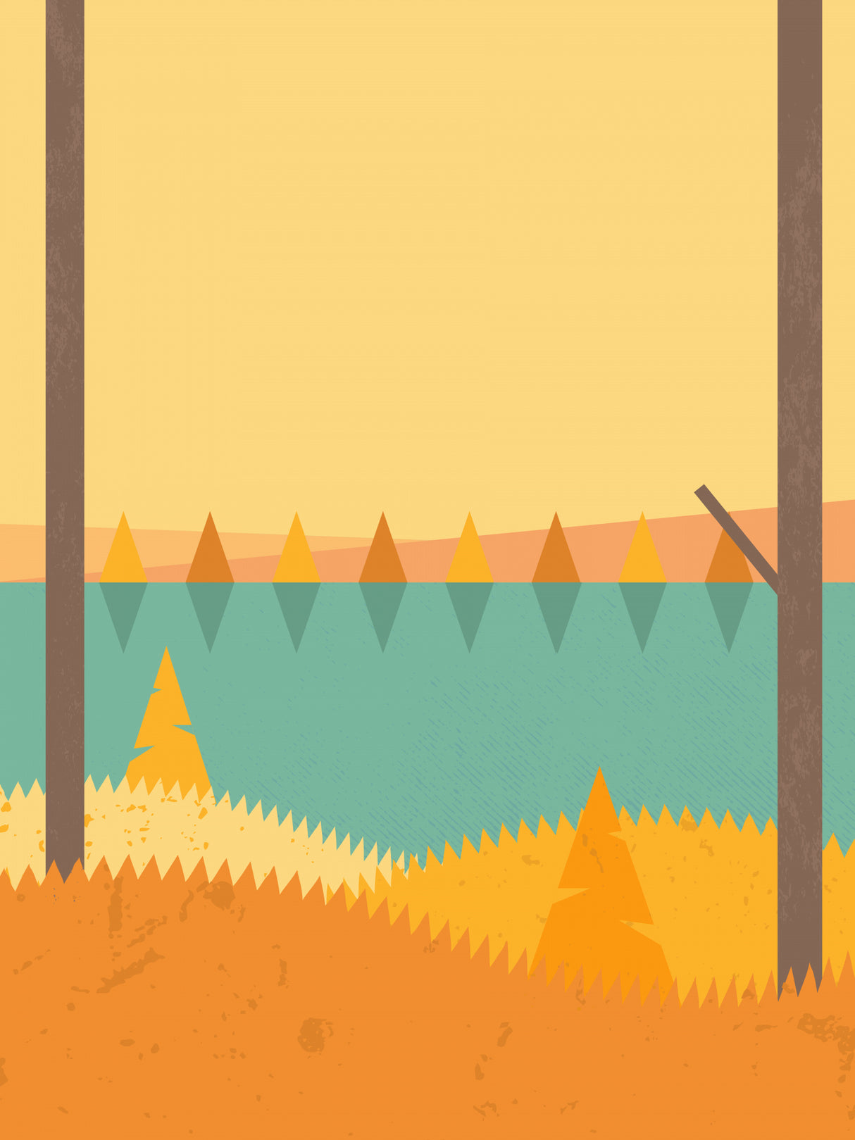 Autumn Poster och Canvastavla