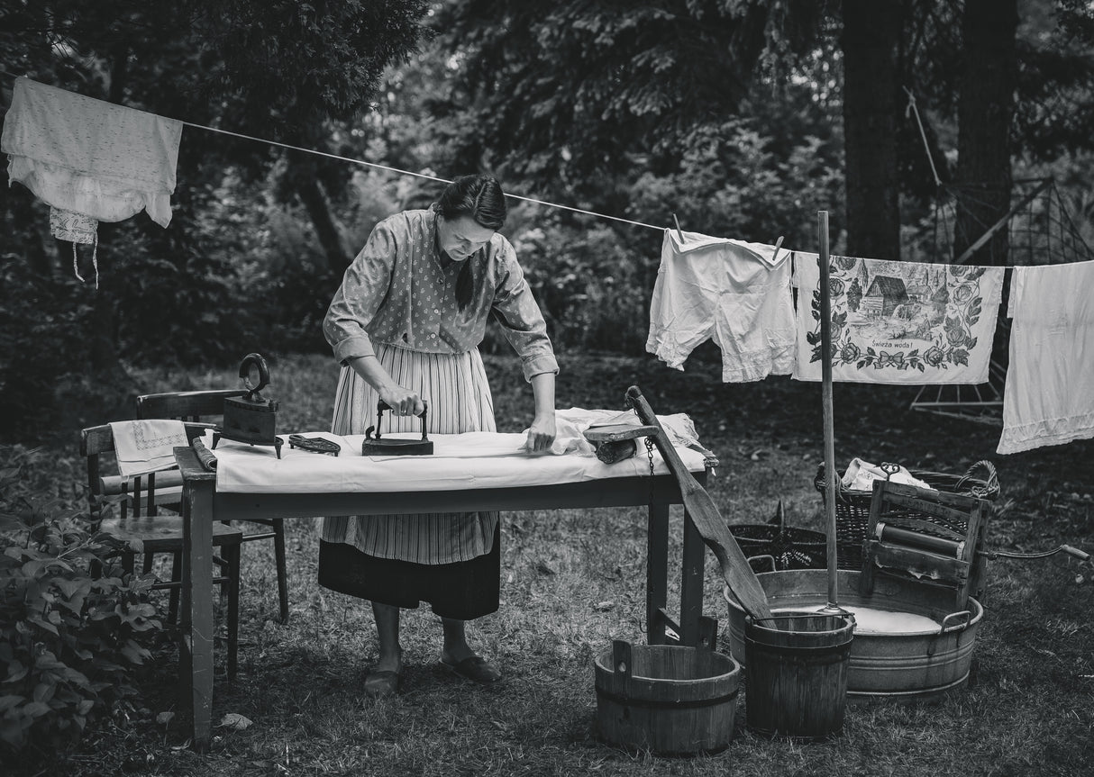 Rural life in the early twentieth century Poster och Canvastavla