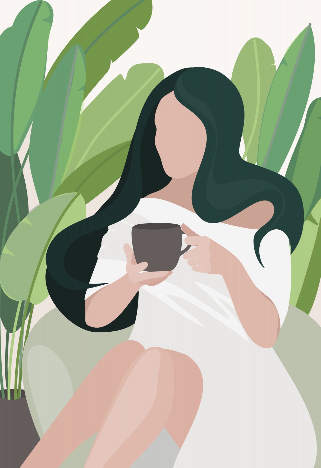 Relax time Poster och Canvastavla