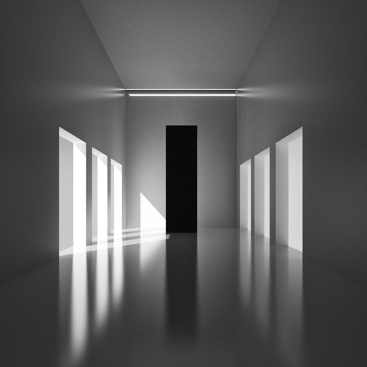 Light and Dimension Poster och Canvastavla