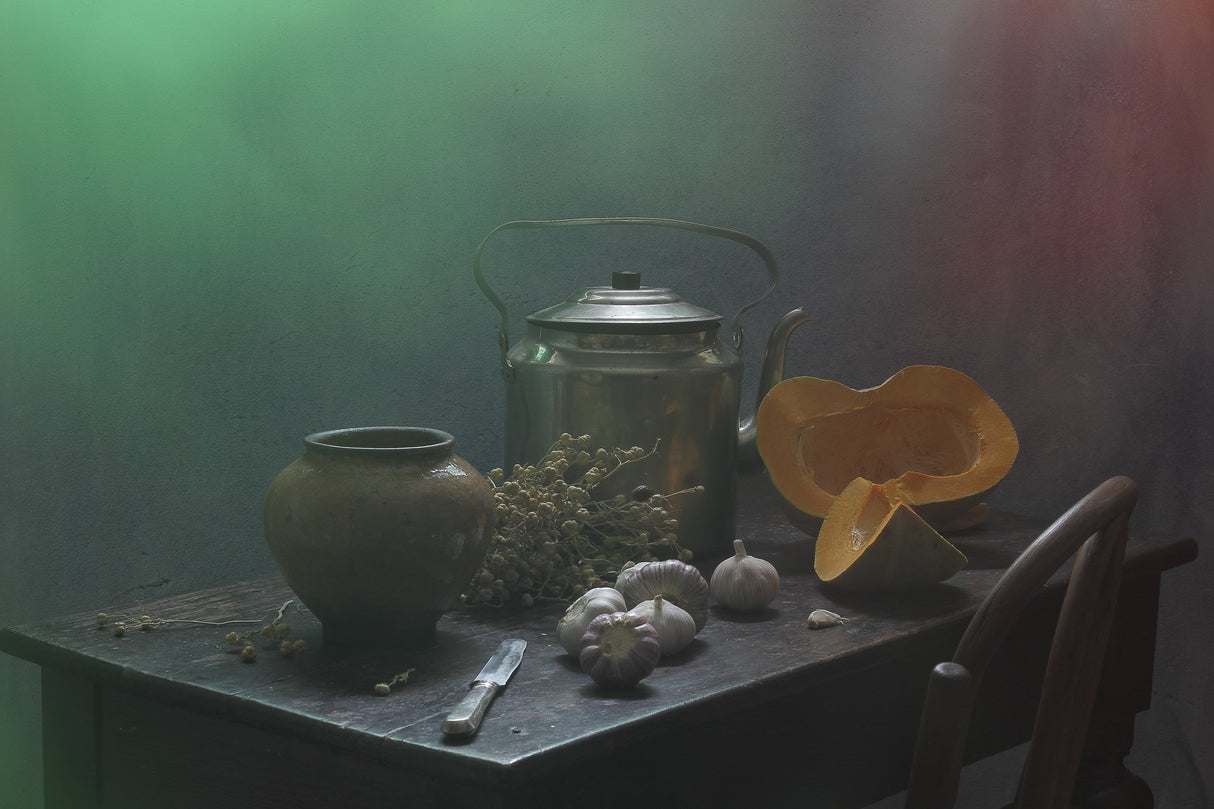 Still Life With Pumpkin-2 Poster och Canvastavla