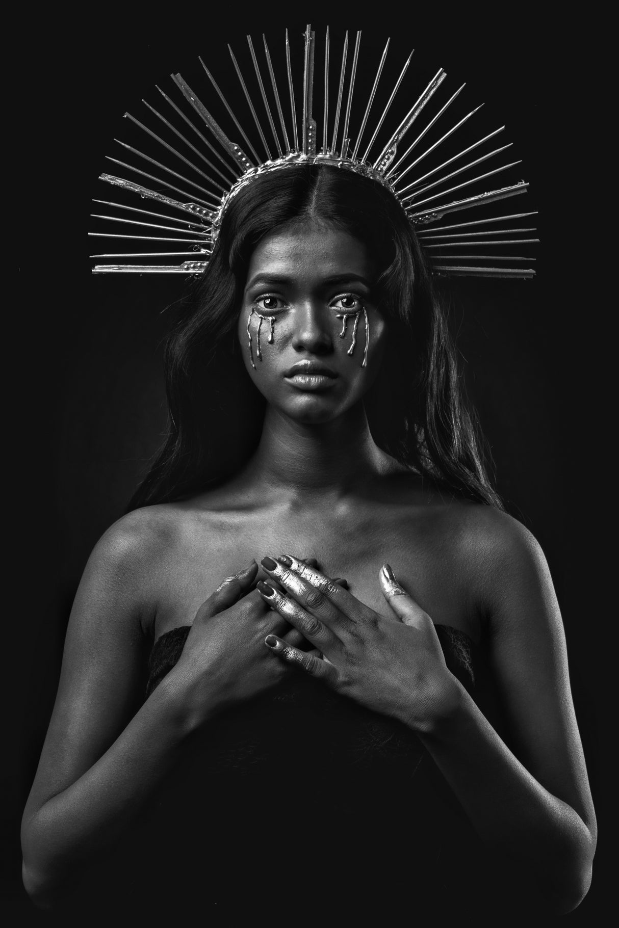 BLACK GOLD QUEEN Poster och Canvastavla
