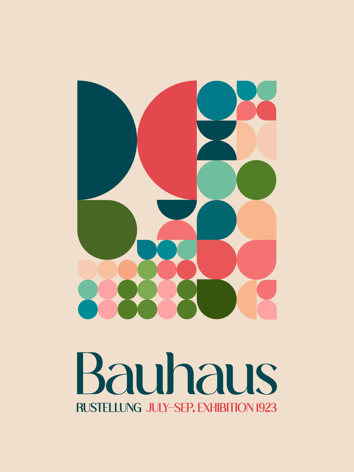 Bauhaus Kutular 2 Poster och Canvastavla