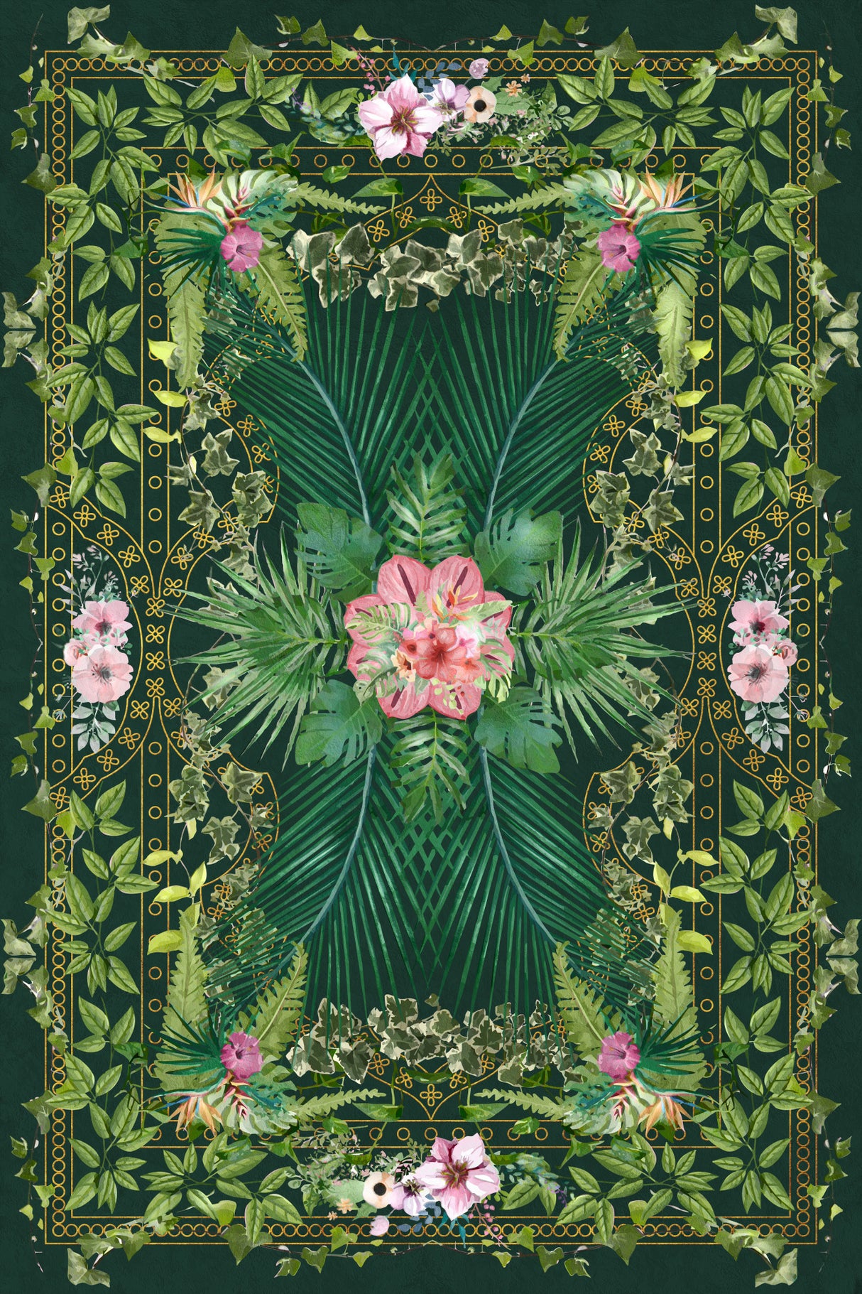 Tropical Foliage 10 Poster och Canvastavla