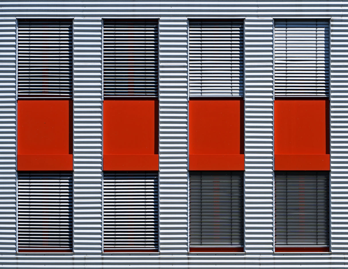 Stripes and Windows II Poster och Canvastavla