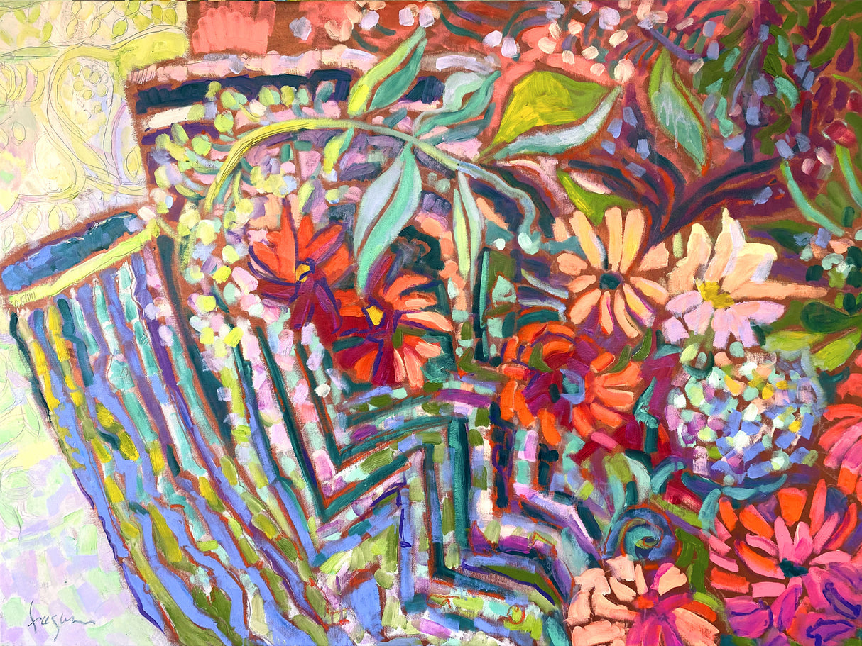 Df1423meanderinggardenpath Poster och Canvastavla