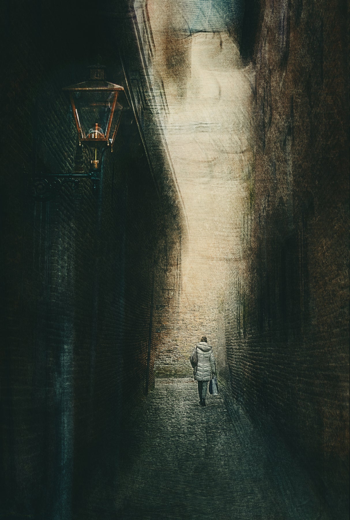The alley Poster och Canvastavla