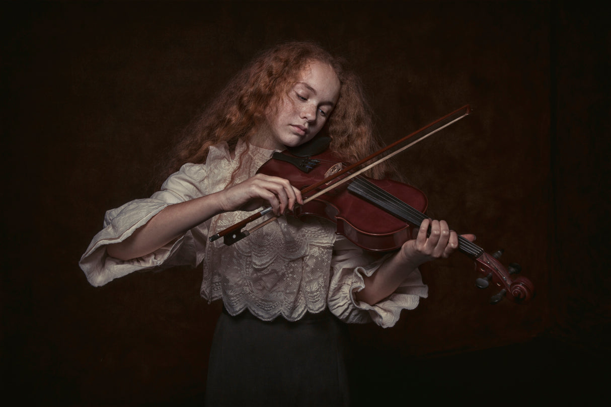 Violin girl Poster och Canvastavla