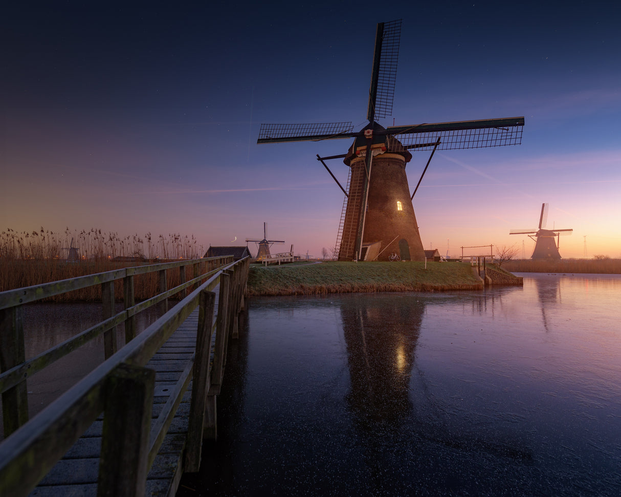 Kinderdijk 2 Poster och Canvastavla