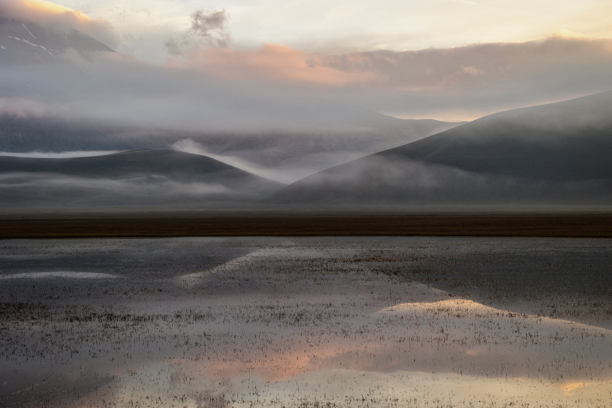 Morning mists Poster och Canvastavla