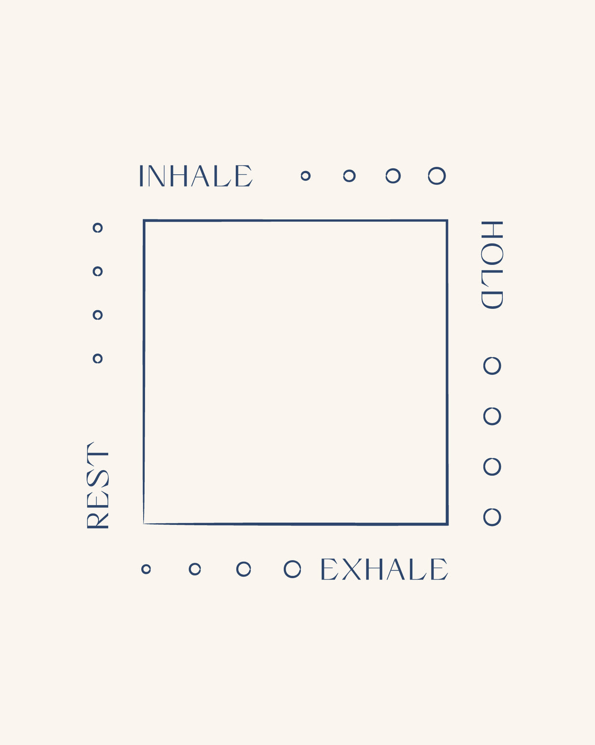 Box Breathe Poster och Canvastavla
