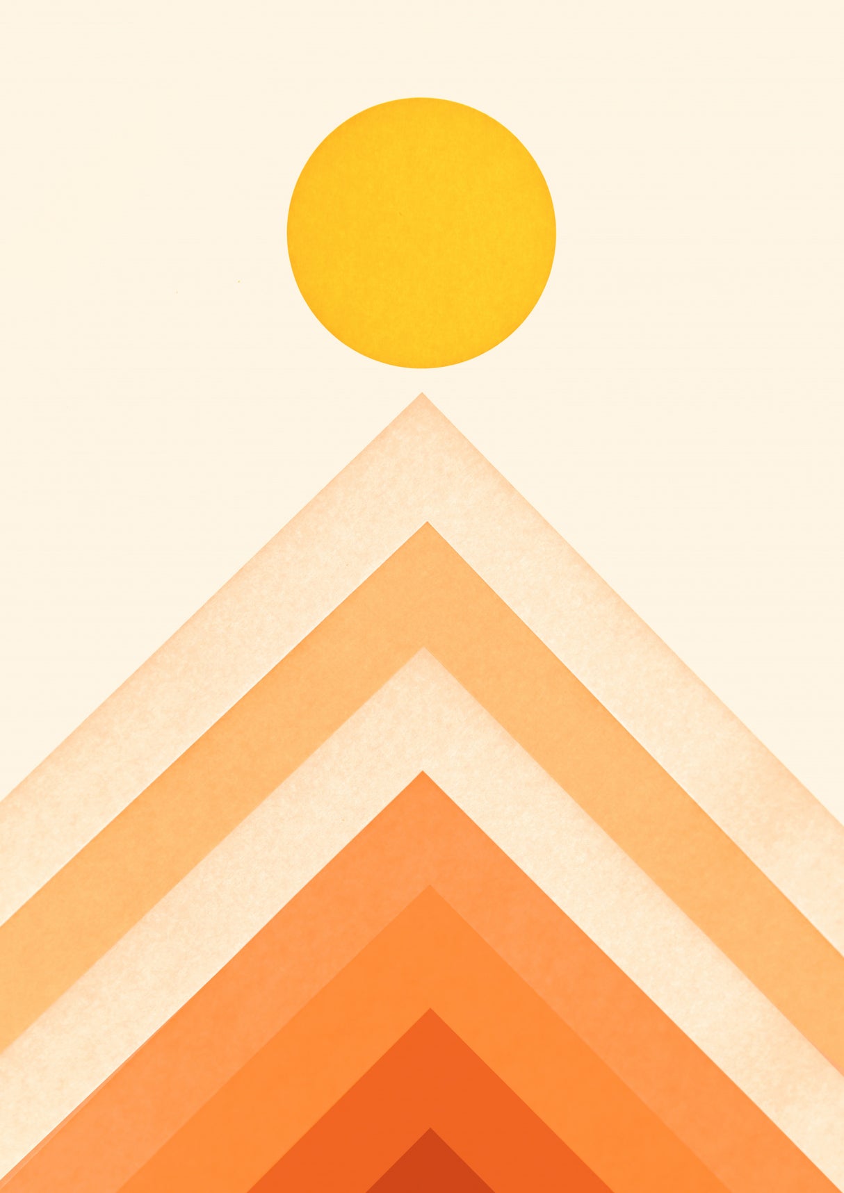 Mountainscape Nº4 Poster och Canvastavla