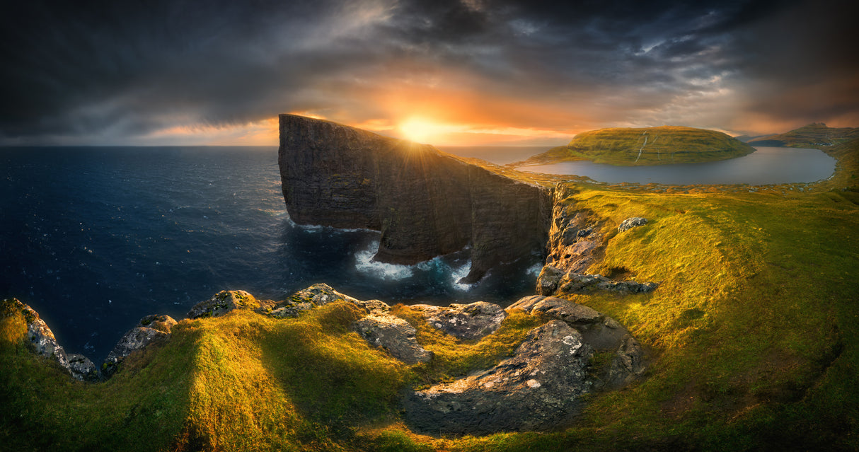 Cliffs... Poster och Canvastavla