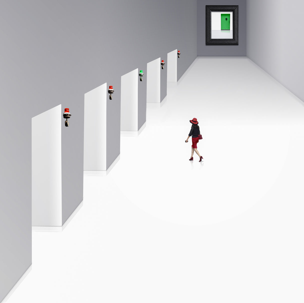 The Green Way Out Poster och Canvastavla