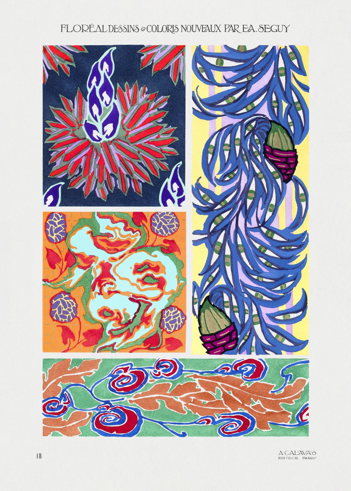 Pattern 18 Poster och Canvastavla