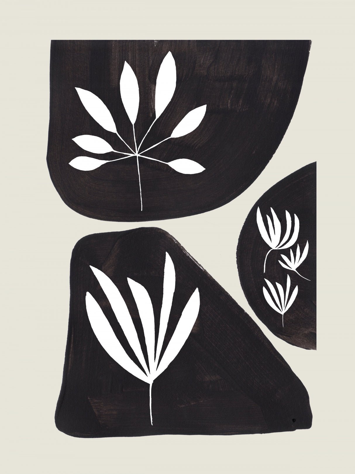 Ink Motif 3 Poster och Canvastavla