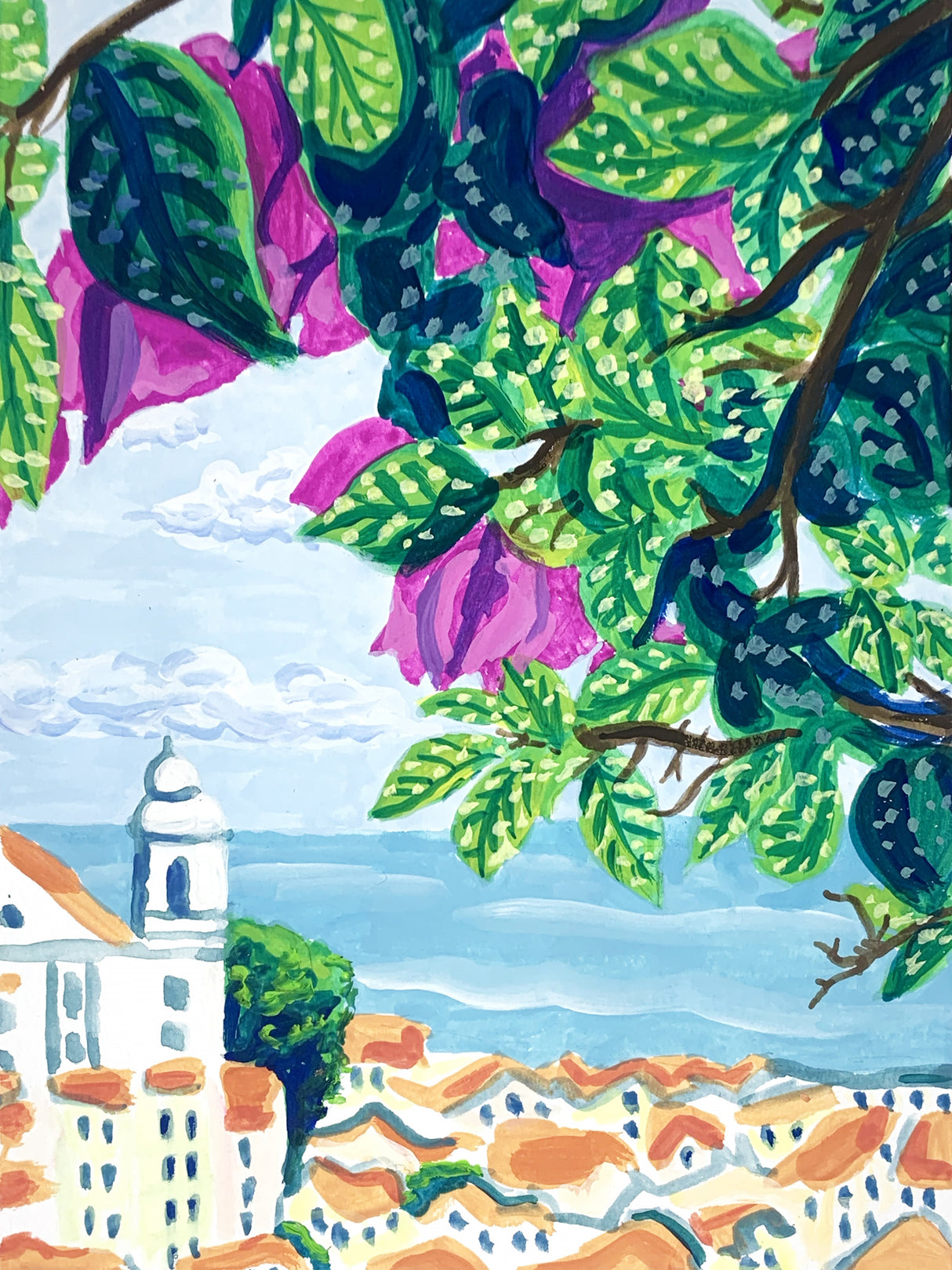 Lisbon Poster och Canvastavla