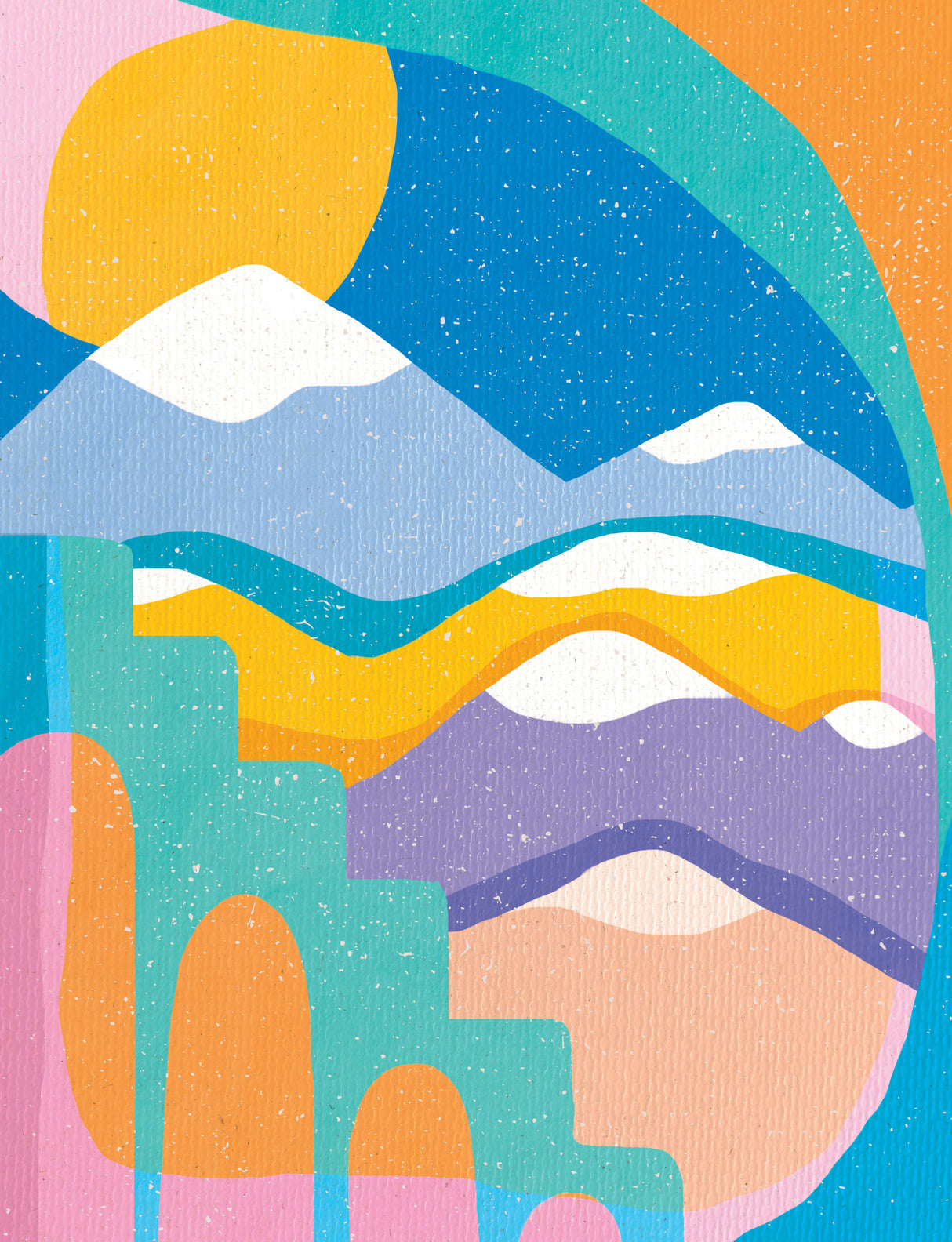 The Hike Poster och Canvastavla