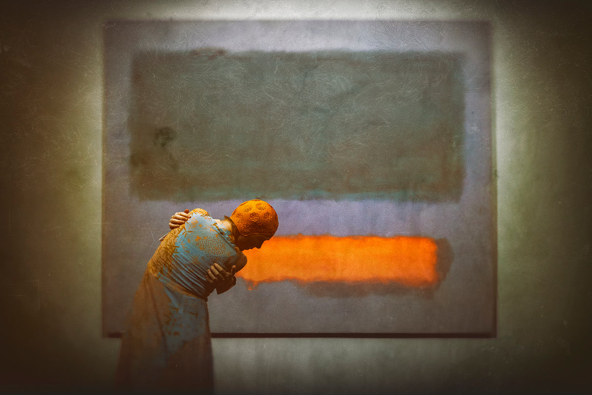 Alone with Rothko Poster och Canvastavla