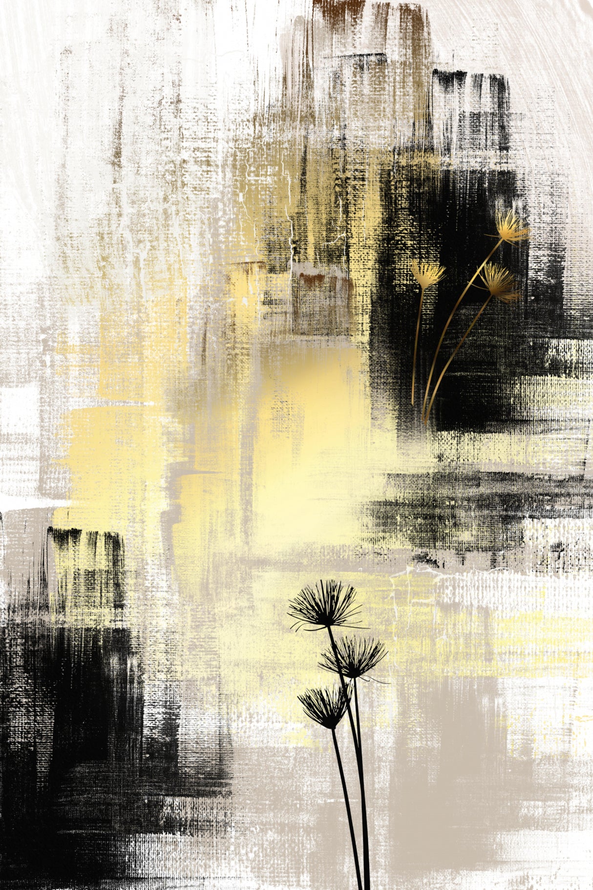 royal gold-2 Poster och Canvastavla