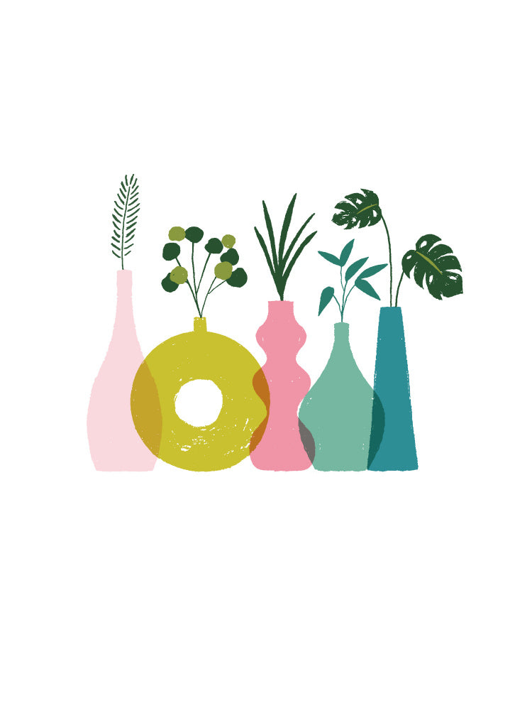 Plant Play Vas och keramikposter