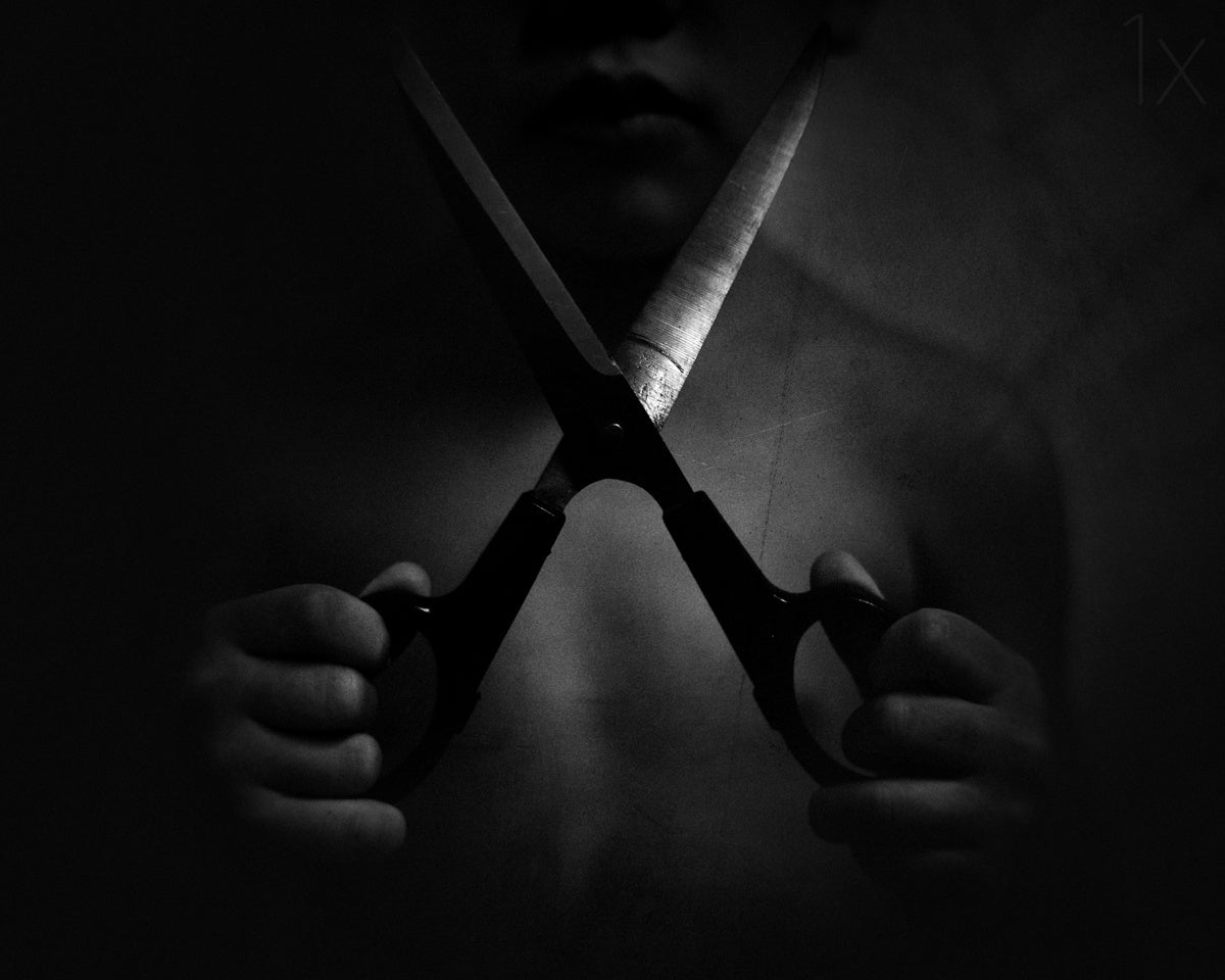 Scissors Poster och Canvastavla