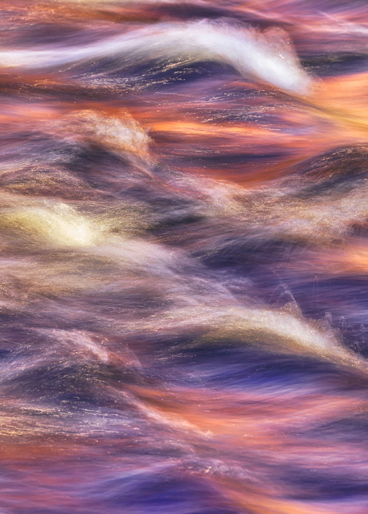 Fall Color in the Water 2 Poster och Canvastavla