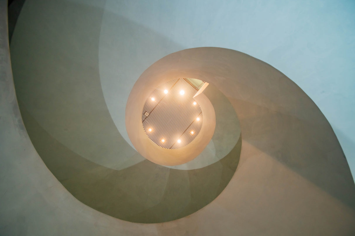 Spiral stairs Poster och Canvastavla