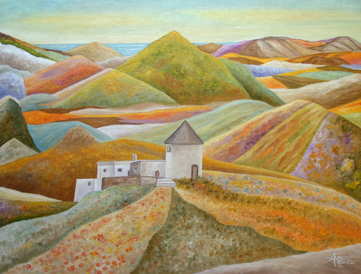 As the Valley Grows Poster och Canvastavla