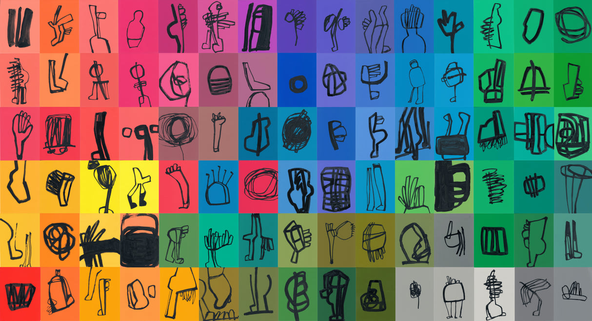 Symbols Poster och Canvastavla