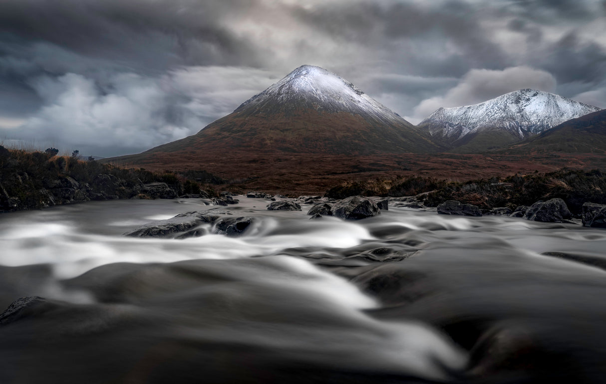 Skye Winter Poster och Canvastavla