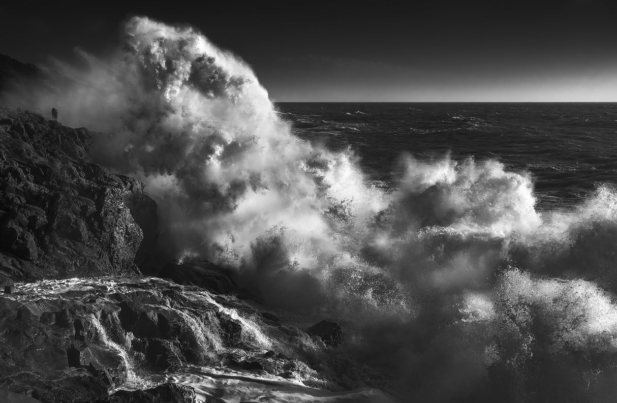 ALONE IN THE STORM Poster och Canvastavla