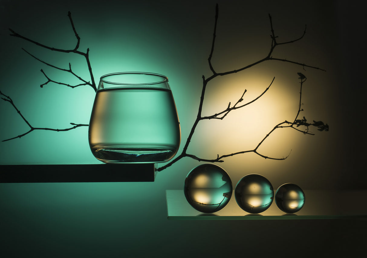 From the series "Experiments with glass" Poster och Canvastavla