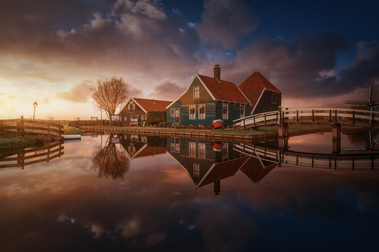 Zaanse Schans 18 Poster och Canvastavla