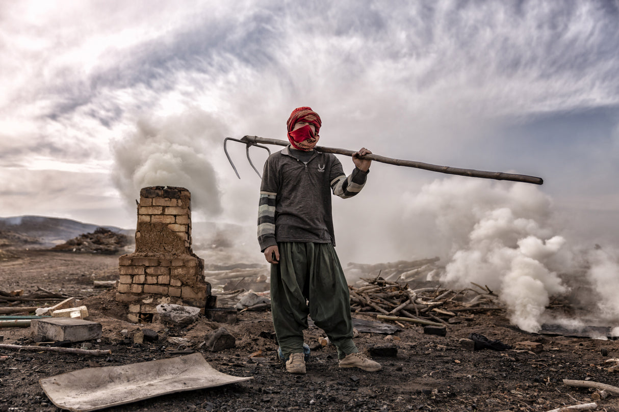 Coal worker Poster och Canvastavla