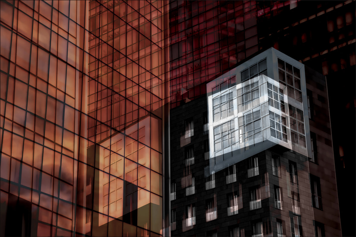 Multiple reflections Poster och Canvastavla