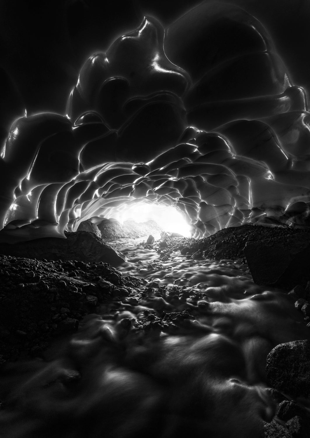Out of Ice Cave Poster och Canvastavla