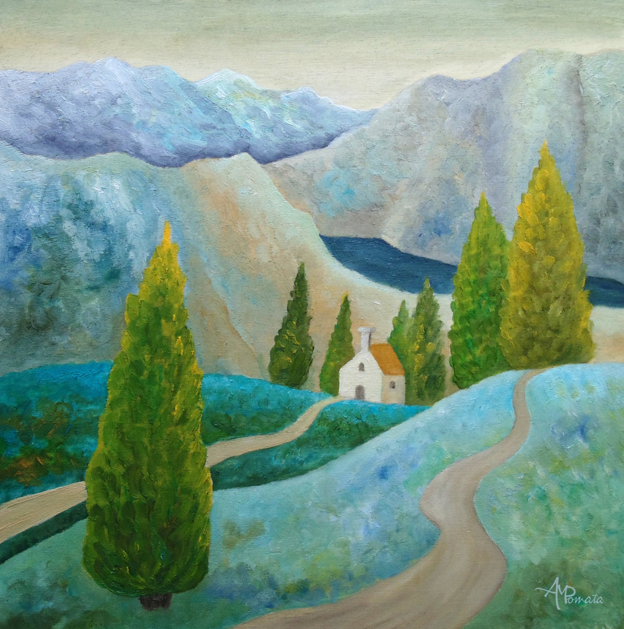 Those Days By the Lake Poster och Canvastavla