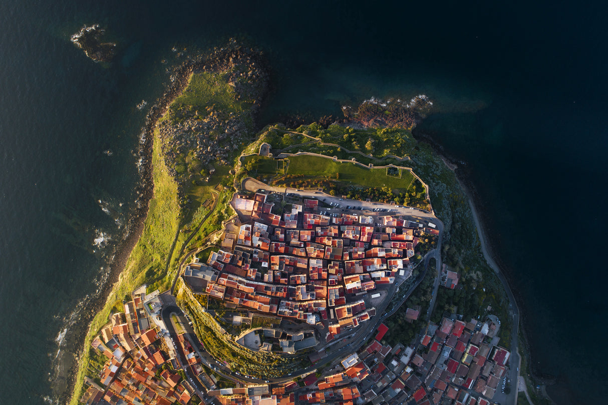 Castelsardo Poster och Canvastavla