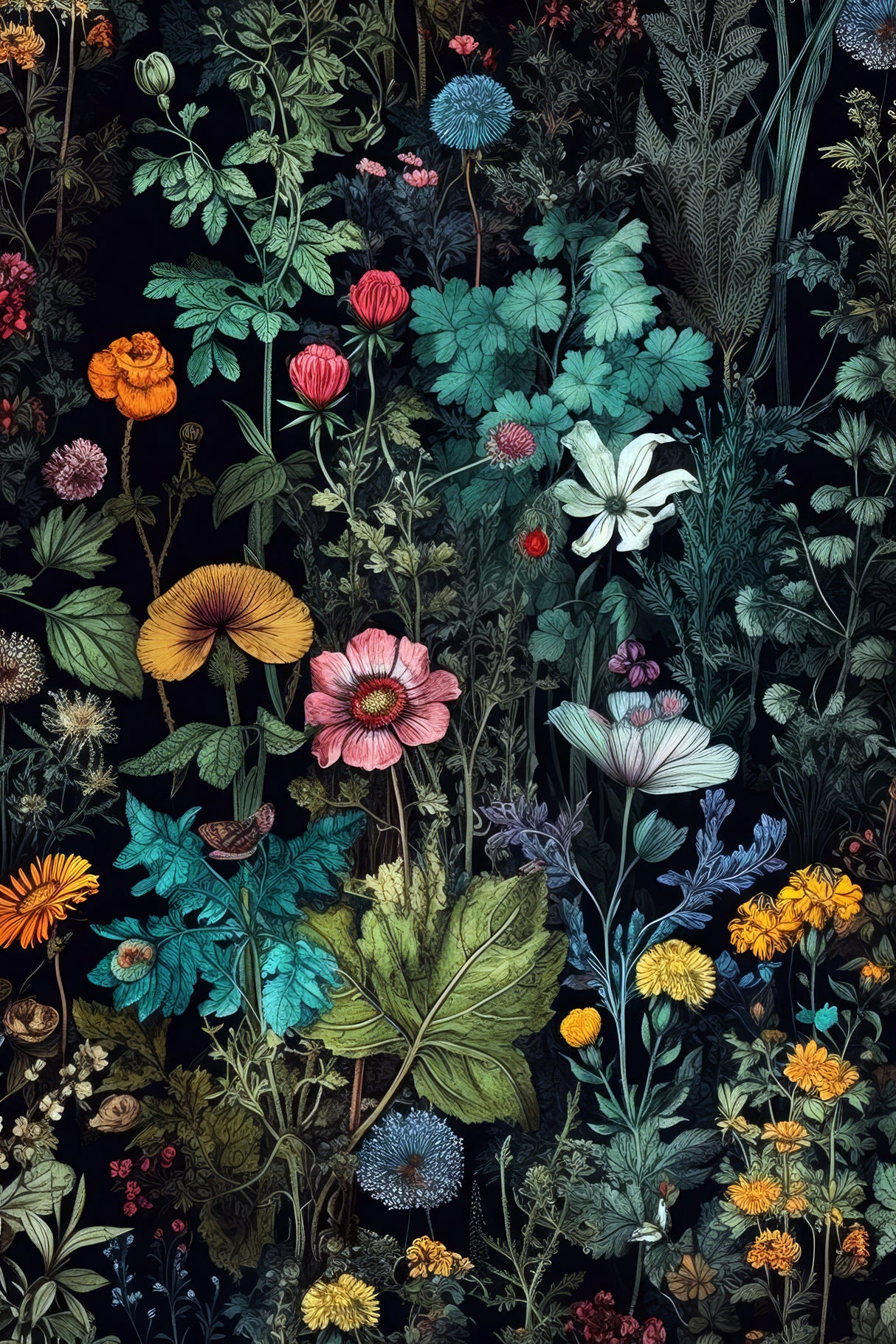 Meadow flowers 11 Poster och Canvastavla