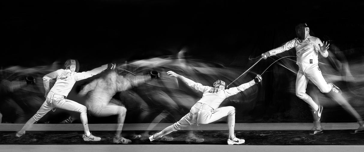 Fencing #1 Poster och Canvastavla