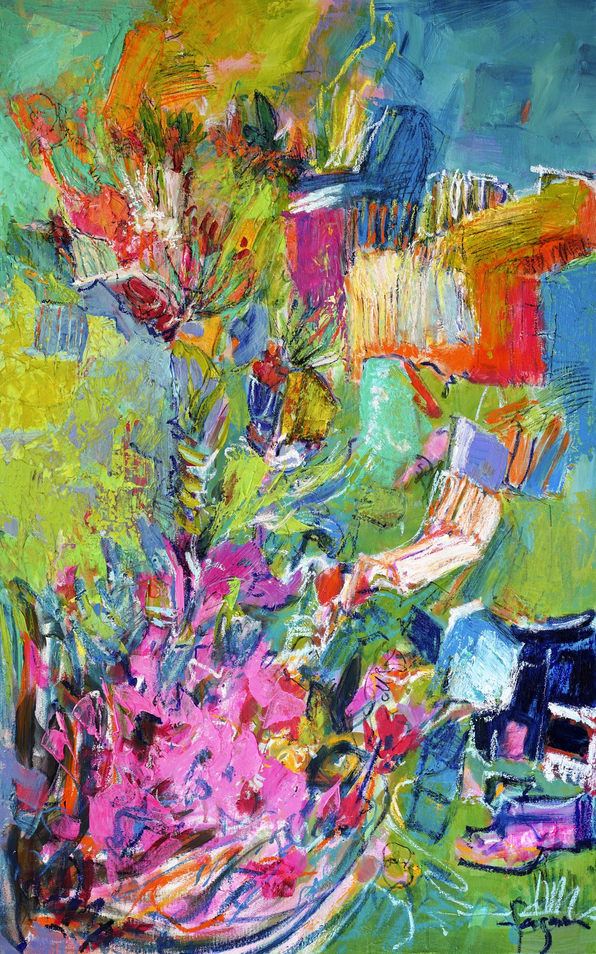 Df107knee Deep Ii Poster och Canvastavla